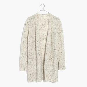 Madewell Donegal Kent Cardigan Sweater Donegal Snow Xs